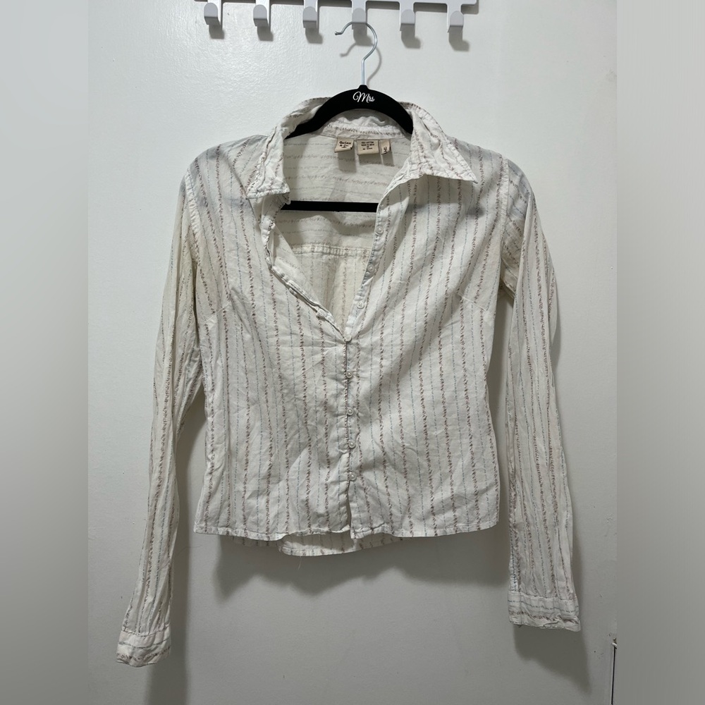 Medium Quiz and Co long sleeve button up
